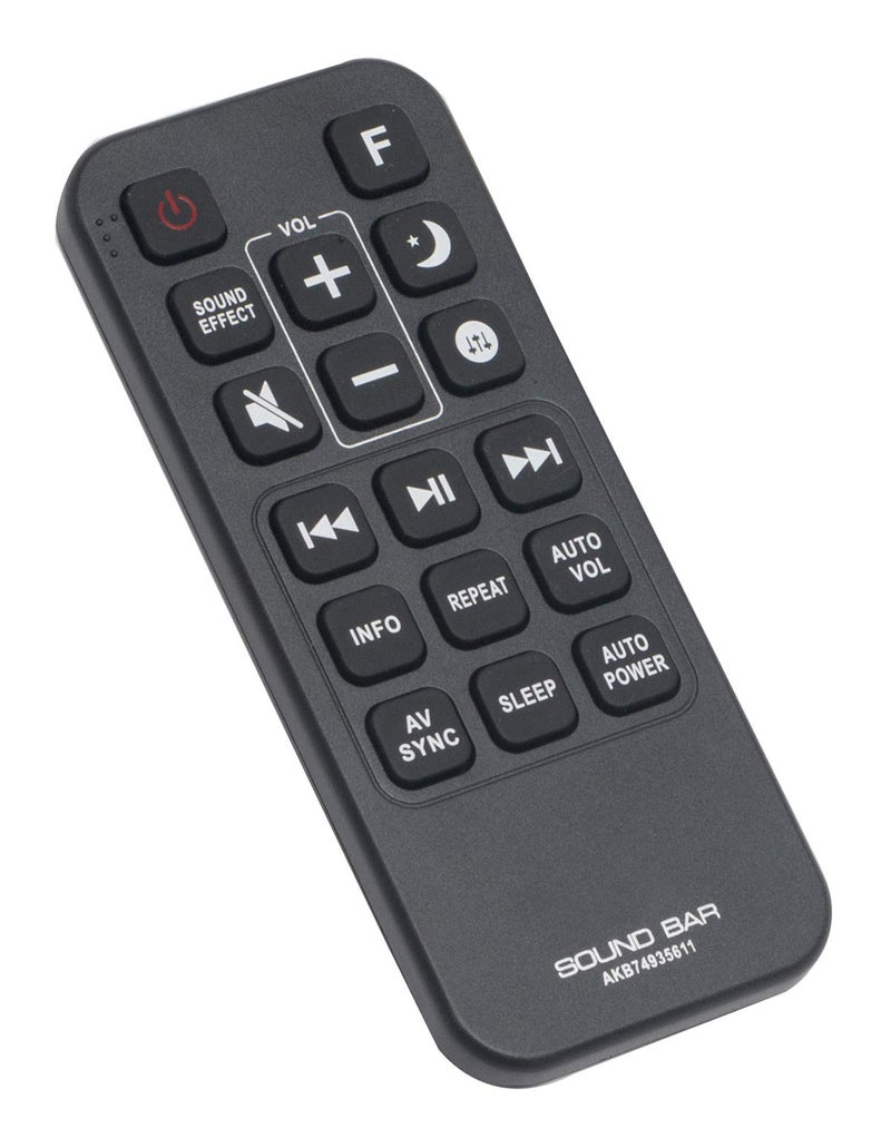 AULCMEET جهاز تحكم عن بعد بديل AKB74935611 متوافق مع مكبر صوت LG SJ9 SJC8 SJ6B SJ8 SJ6 SPJ5-W - Image 2